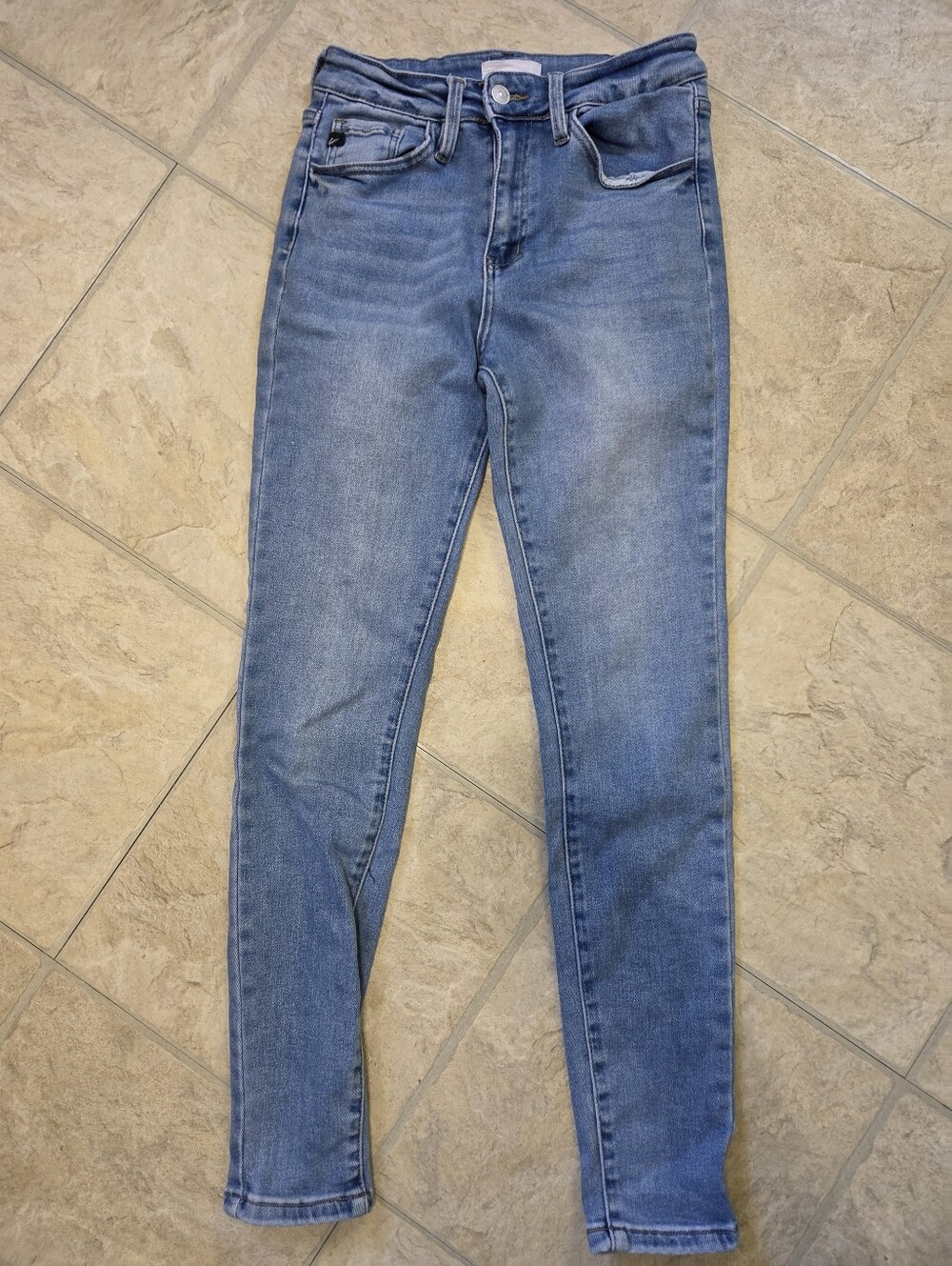 kancan skinny blue denim jeans size 27